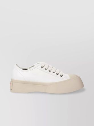 Marni leather low-top sneakers