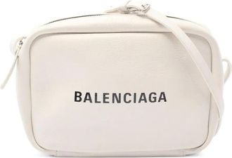 Balenciaga Borsa a spalla Everyday anni 2000 - Bianco