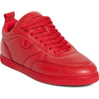 Christian Louboutin SK VI Low Top Sneaker in R251-Loubi at Nordstrom, Size 12Us