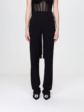 Elisabetta Franchi Pantaloni sartoriali in cr&ecirc;pe