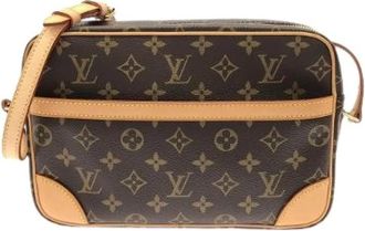 Louis Vuitton Pre-owned Monogram Trocadero Schoudertas - Dames - Vintage Schoudertas - Bruin - ONE Size - Vintage