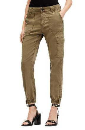 AllSaints Nola Slim Fit Cargo Pants in Dark Khaki Green at Nordstrom Rack, Size 8