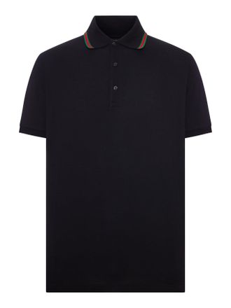 Gucci COTTON PIQU&Eacute; JERSEY POLO - Gucci - Man