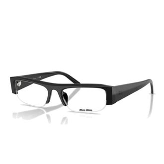 Miu Miu Glasses, female, Black, Size: 51 MM Rectangular Sunglasses