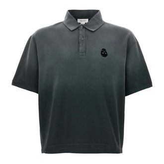 Alexander McQueen Polo Shirts, male, Gray, M, Polo Skull