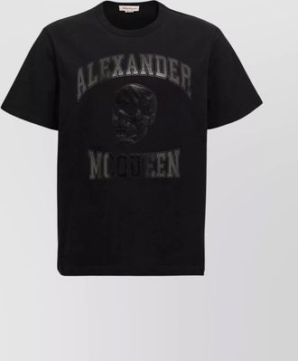 Alexander McQueen ribbed cotton crew-neck t-shirt