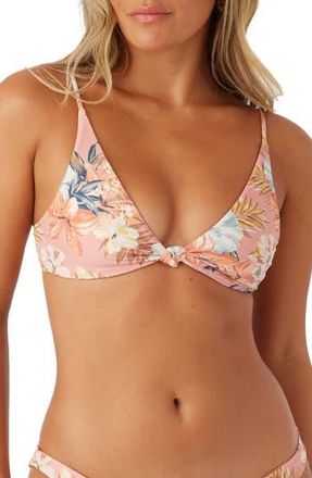 O'Neill Punta Tropical Pismo Bikini Top in Canyon Clay at Nordstrom Rack