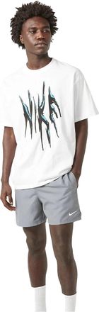 Nike Heren geborduurd logo zwembroek Regular (Koel Grijs)