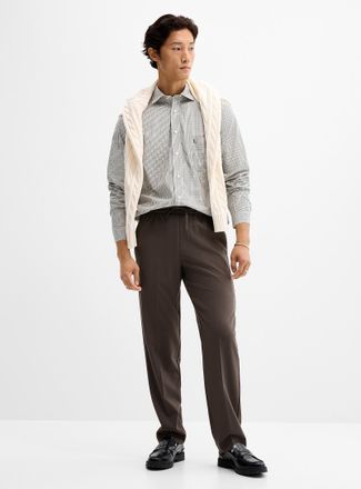 Lindbergh Mens Fluid elastic waist pant Relaxed fit