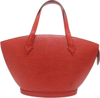 Louis Vuitton Pre-owned Vintage Epi Handbag - Dames - Vintage Handtas - Rood - ONE Size - Leer - Vintage