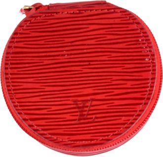 Louis Vuitton Pre-owned Womens Ecrin Bijoux Jewelry Case in Red Epi Leather - One Size