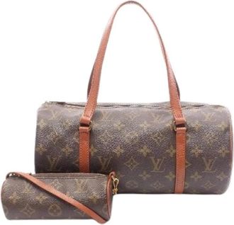 Louis Vuitton Pre-owned Handbags, female, Brown, Size: ONE SIZE Pre-owned Papillon 30 Monogram Handbag