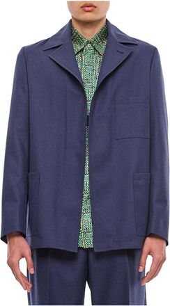 Fendi Hombre, Chaquetas, Azul, Talla: M