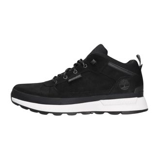 Timberland Schoenen, Heren, Zwart, 45 EU, Leer, Low Lace Up Sneakers Field Trekker