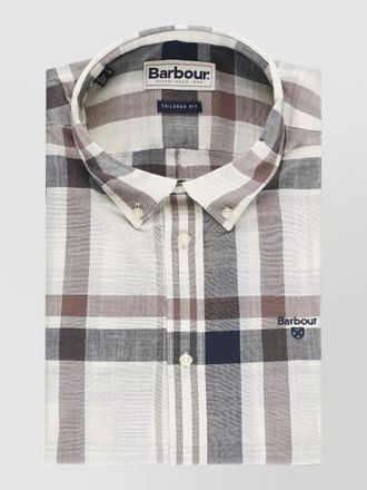 Barbour tartan long-sleeve shirt