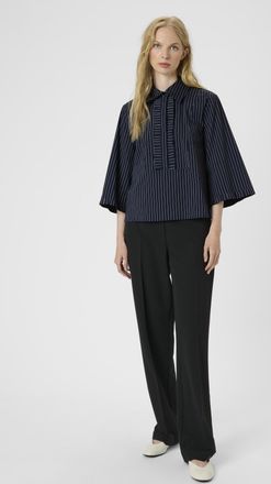 Karen by Simonsen Korte mouwen shirt KBAmy Baggy fit navy