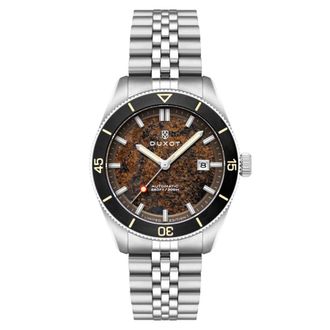 Duxot Pacifico Automatic Brown Dial Mens Watch DX-2076-33