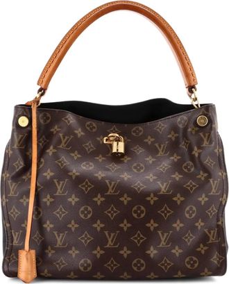 Louis Vuitton Gaia Handbag Monogram Canvas hobo bag - Bruin