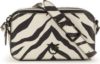 Pinko Pinko, Tassen, Dames, Veelkleurig, ONE Size, Leer, Cameratas Schoudertas