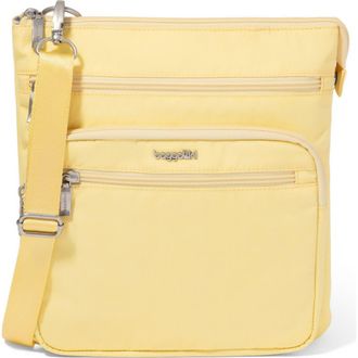 Baggallini Out And About Crossbody Bag in Butter Yellow at Nordstrom