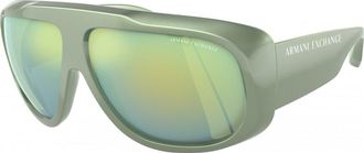 A|X Armani Exchange Womens AX4143SU 67 8354 2 Sunglasses - Green - One Size