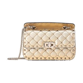 Valentino Tassen, Dames, Geel, ONE Size, Leer, Cross Body Bags