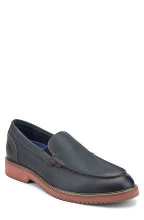 Rockport Cristian Loafer - Wide Width Available in Dark Blue at Nordstrom, Size 11.5