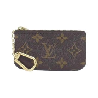 Louis Vuitton Pre-owned Accessories, female, Brown, Size: ONE SIZE Pre-owned Pochette Cle Monogram Coin Case