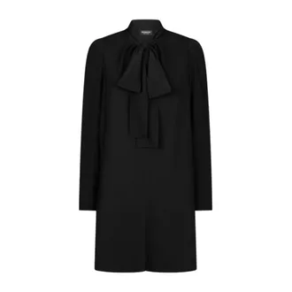 Dondup vestiti e tute poliestere - female - Dondup - Short Dresses - Black - L - Dresses