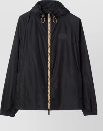 Burberry hooded relaxed-fit jacket