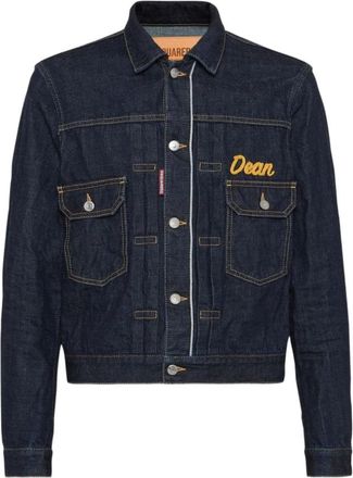 Dsquared2 Denim Jacket - Heren - Spijkerjassen - Blauw - S - Denim - Jassen
