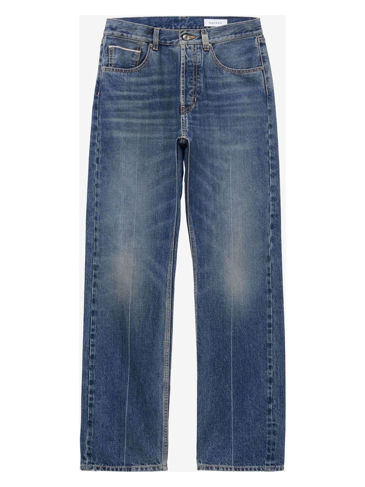 デニム・ジーパン alexander mcqueen Alexander McQueen Cotton Jeans Alexander McQueen Denim Cotton Jeans from $345.00 - on Stylight