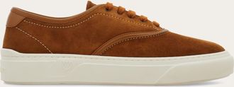 Ferragamo Men Gancini sneaker Brown Size 10.5