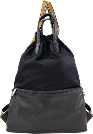 Fendi Black Nylon Backpack (Pre-Owned)