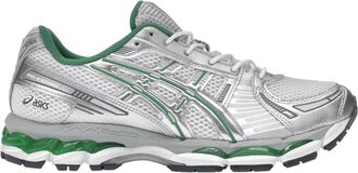 Asics GEL-KAYANO 12.1 Sneakers in Silver/Green Men Low-Top