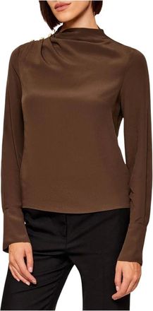 Patrizia Pepe Blusa - - Blouses & Shirts - Donna - Marrone - M