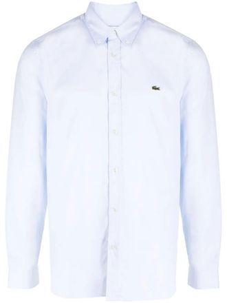 Lacoste Camicia In Cotone Regular Fit-Uomo