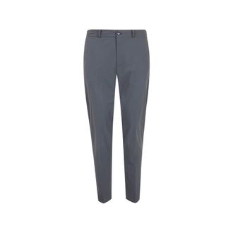 Roberto Ricci Design Chinos, male, Gray, Size: XL Logo Trousers