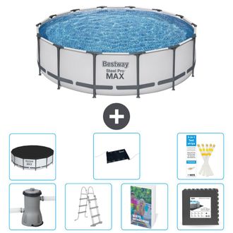 Bestway Piscina Bestway Steel Pro Max Redonda - 427x122 Cm - 8-piezas S543