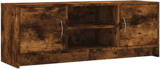 vidaXL Vidaxl - Mueble De Tv Madera De Ingenier&iacute;a Roble Ahumado 102x30x37,5 Cm