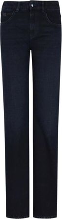 Emporio Armani Blauwe Jeans met Vijf Zakken - Dames - Slim Fit Jeans - Blauw - W29 - Jeans