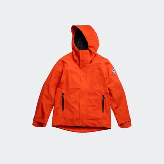 Canada Goose Rupert Rain Jacket (Men, Signal Orange, XS)