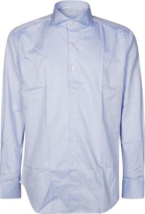 Xacus Klassieke Overhemd - Heren - Zakelijke Overhemden - Blauw - 2XL - Overhemden