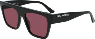 Karl Lagerfeld KL6035S 001 Womens Sunglasses Black Size 52