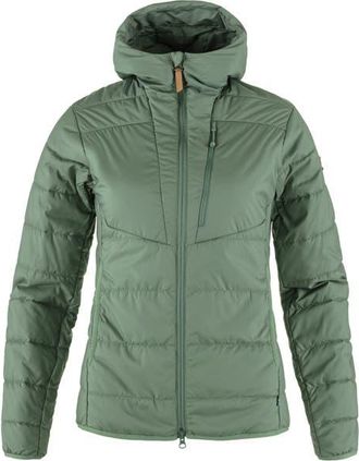 Fj&auml;llr&auml;ven Keb Insulated Jacket in Patina Green at Nordstrom, Size X-Small