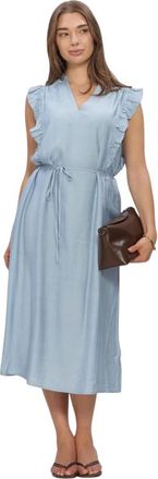 Co'Couture Dames, Jurken, Blauw, Maat: M