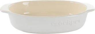 Crock-pot 2.5 Quart Oval Stoneware Casserole in White at Nordstrom