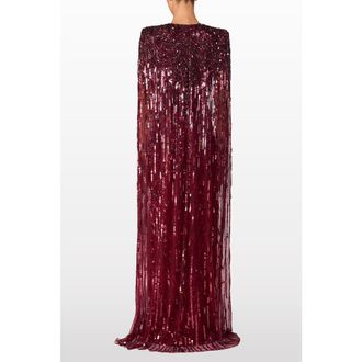 Jenny Packham Gold Rush Gown in Nutmeg at Nordstrom, Size 14 Uk