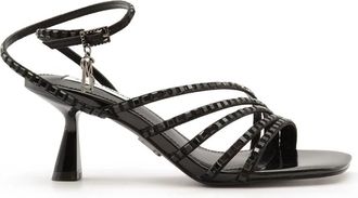 Steve Madden Alarah Sandal - Dames - Sandalen met hakken - Zwart - 42 EU - Schoenen