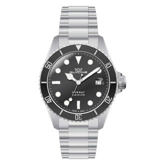 Glycine Combat Quartz Black Dial Mens Watch GL1060